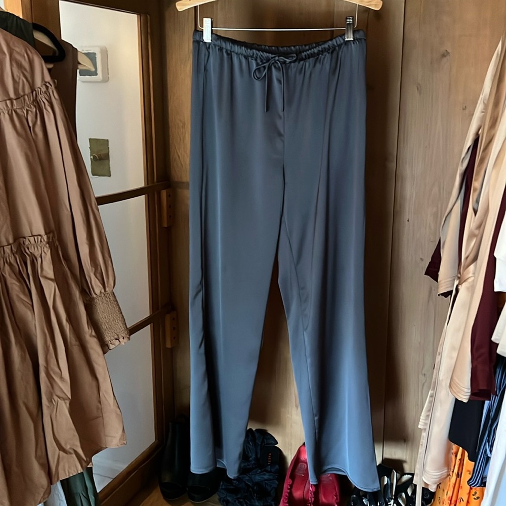 Mango Satin Pants